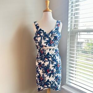 Jealous tomato Tropical set / Small/ Blue & white